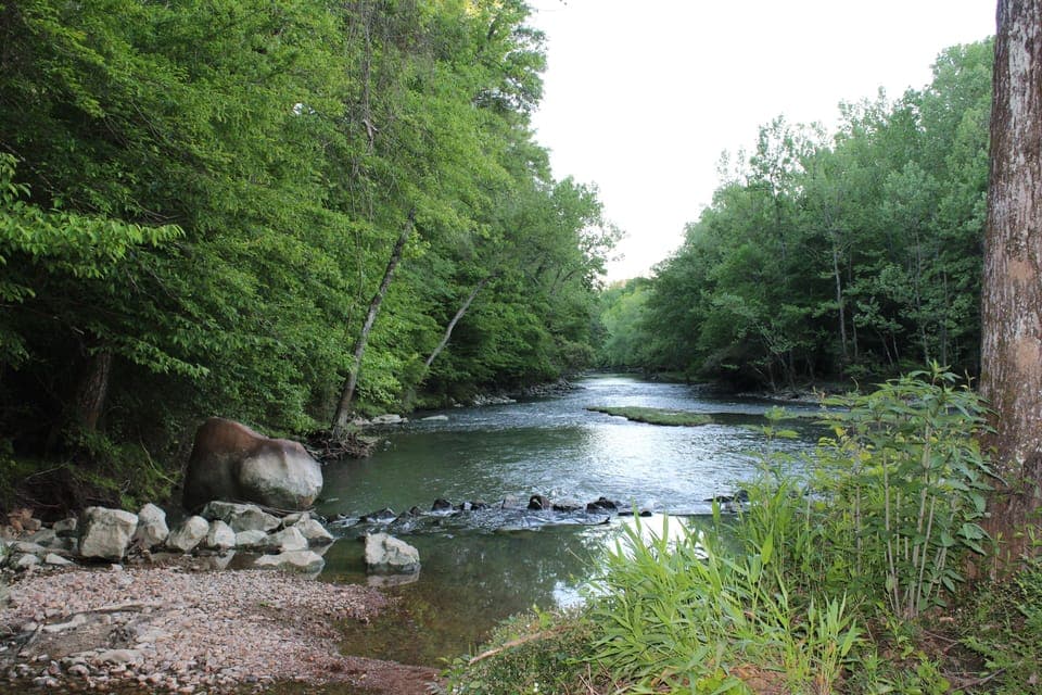 Little Missouri River at the Old Factory Site Access