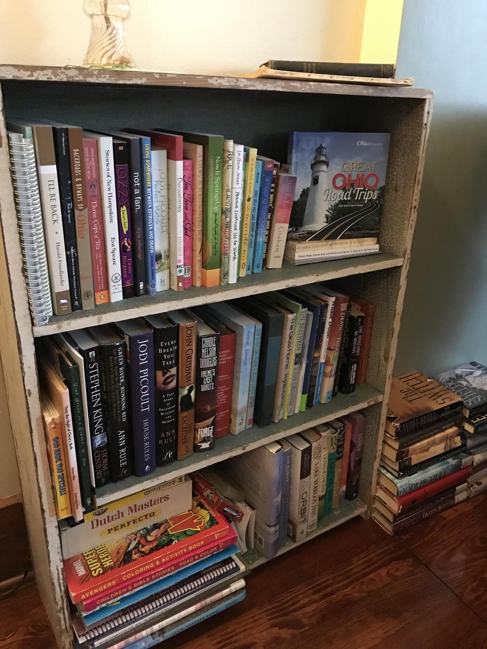 If you love books like I do, you will love my little library of books to read.