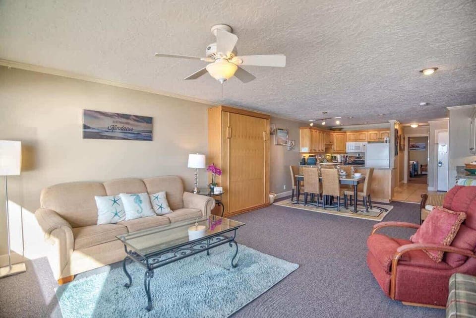 The condo is much larger than a standard Sea Gypsy condo