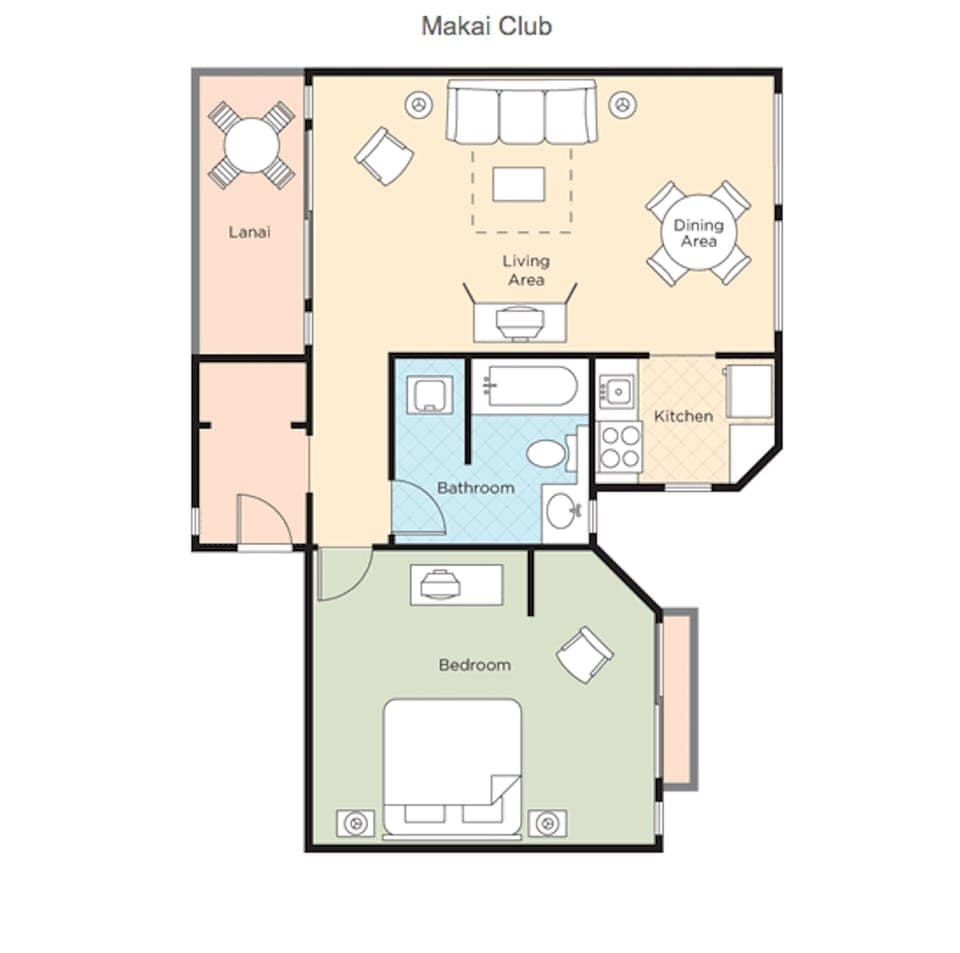 Floor Plan -- 600 Sq. Ft.