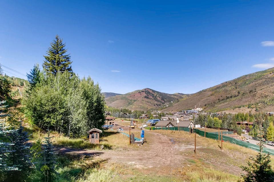 Summer view off the deck