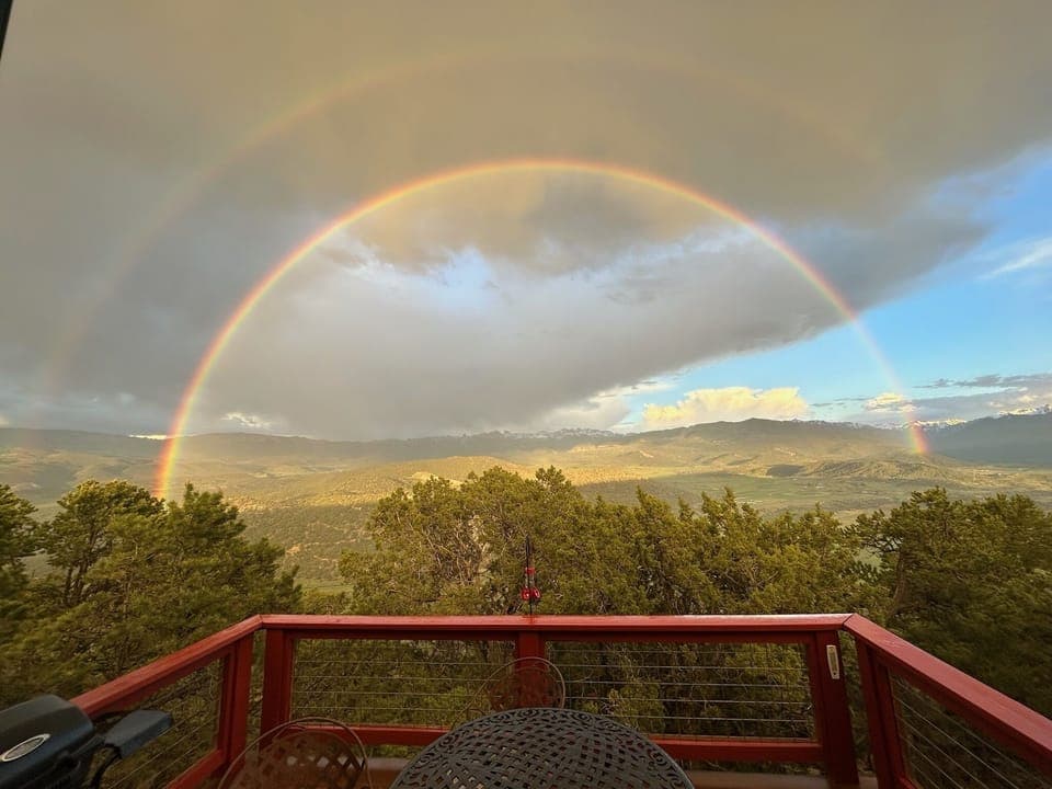captured  rainbows