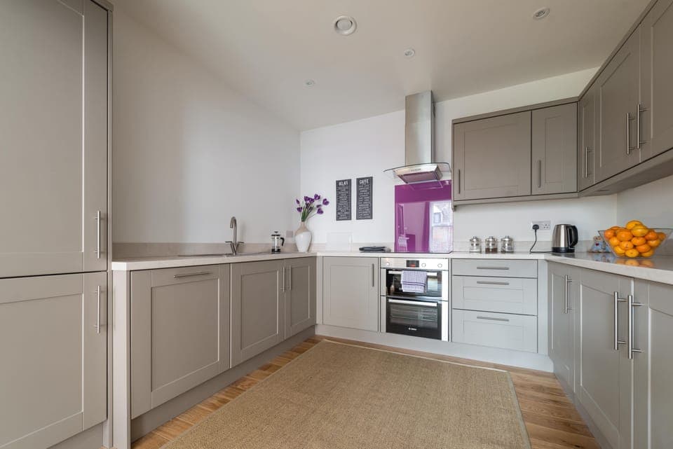 Large modern kitchen with all cooking essentials