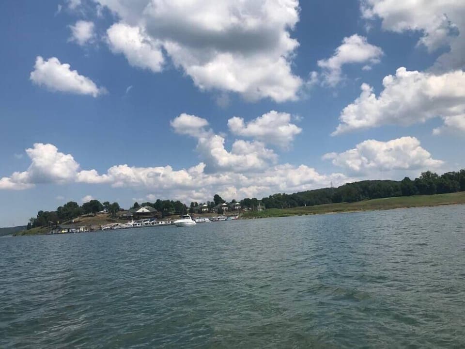 Ainsley's Cafe on Brookville Lake. 40 minutes from the Red House