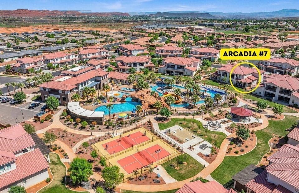 Check out all the incredible amenities right off the patio of this home