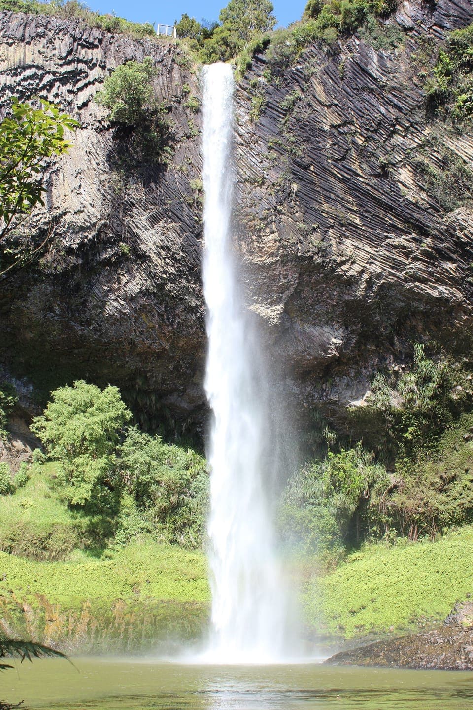Bridal veil falls , 10-15 min drive 
