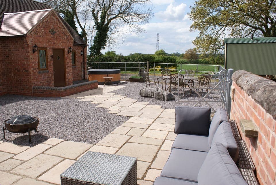 Wonderful secure private outdoor space.