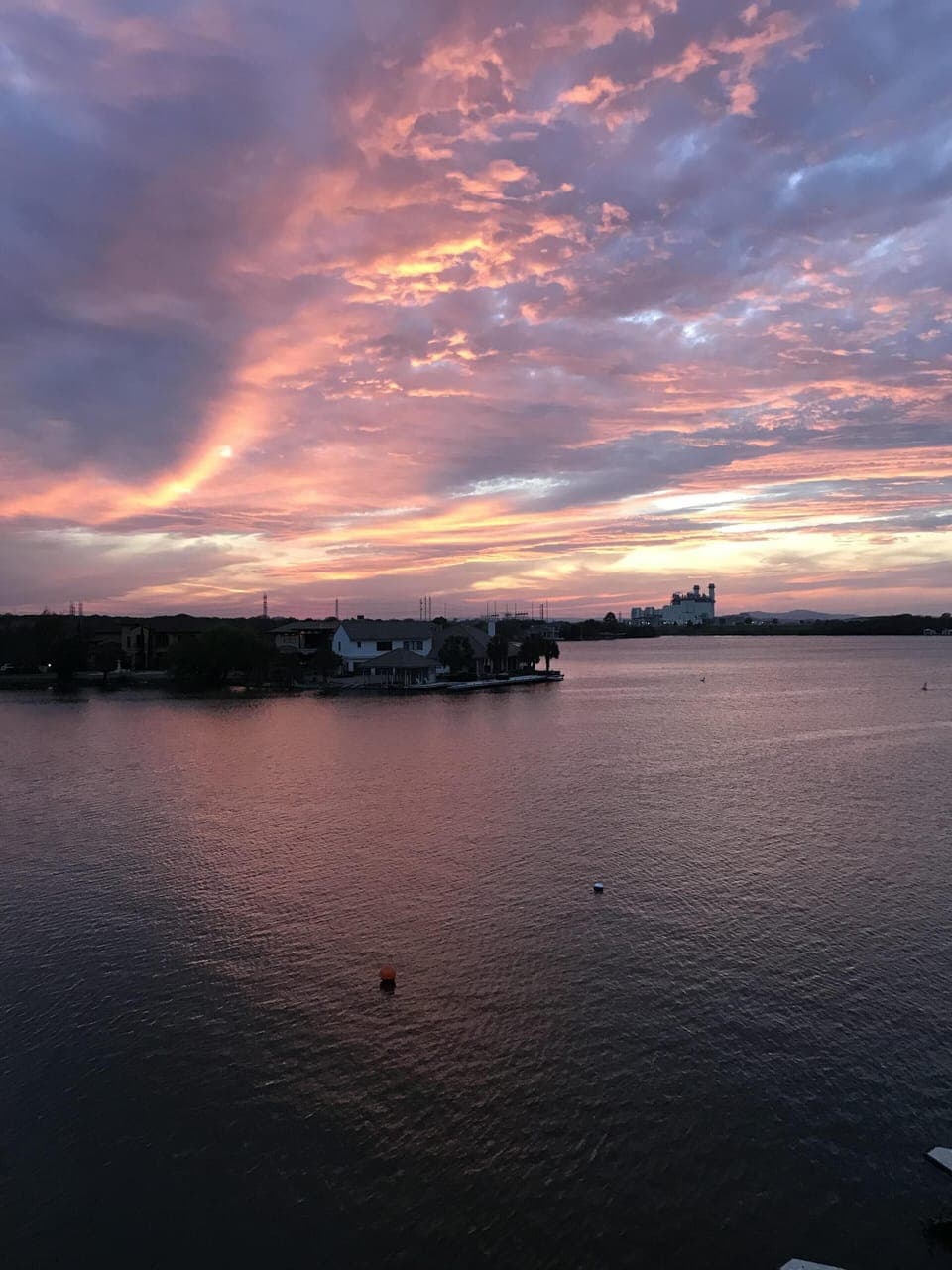 Sunsets are spectacular just off the balcony
