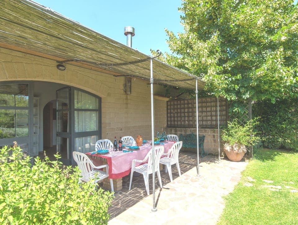 The external (the patio)