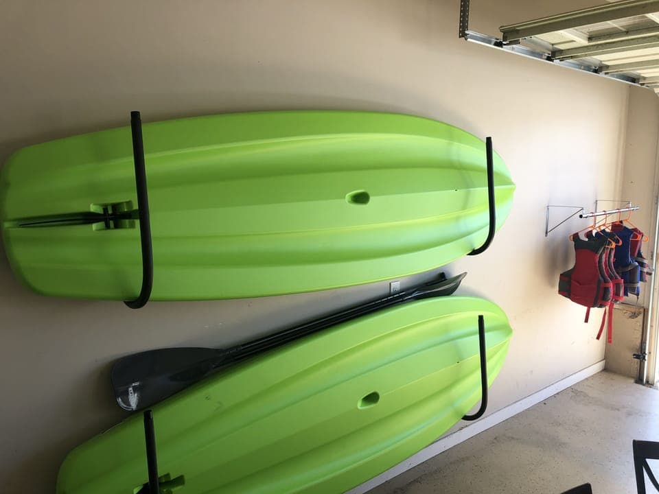 Stand up paddleboards come with house rental