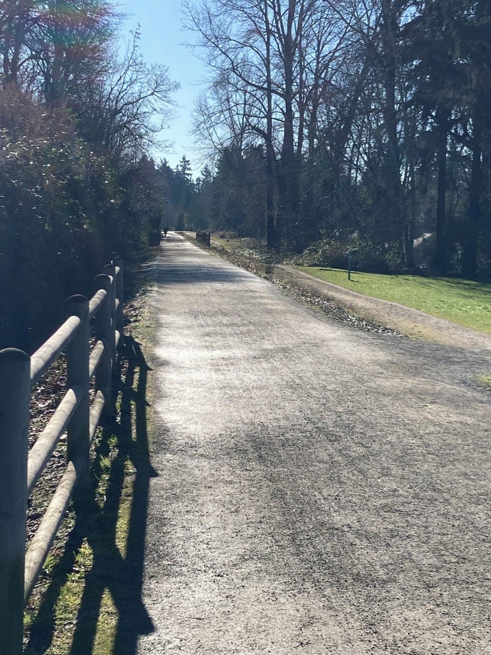 Cross Kirkland Trail 1/2 block away.  View from the