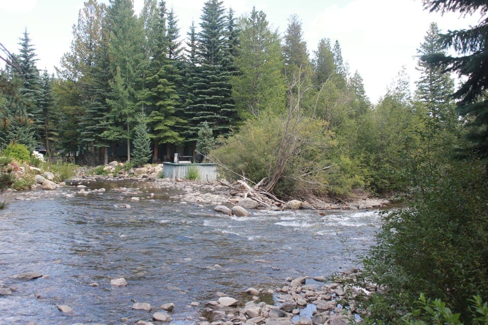 Lower creek levels in late summer/early fall offers lots of fishing opportunity.