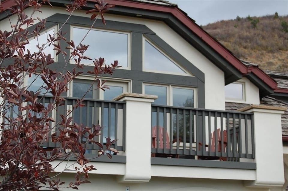 West-facing sunset deck