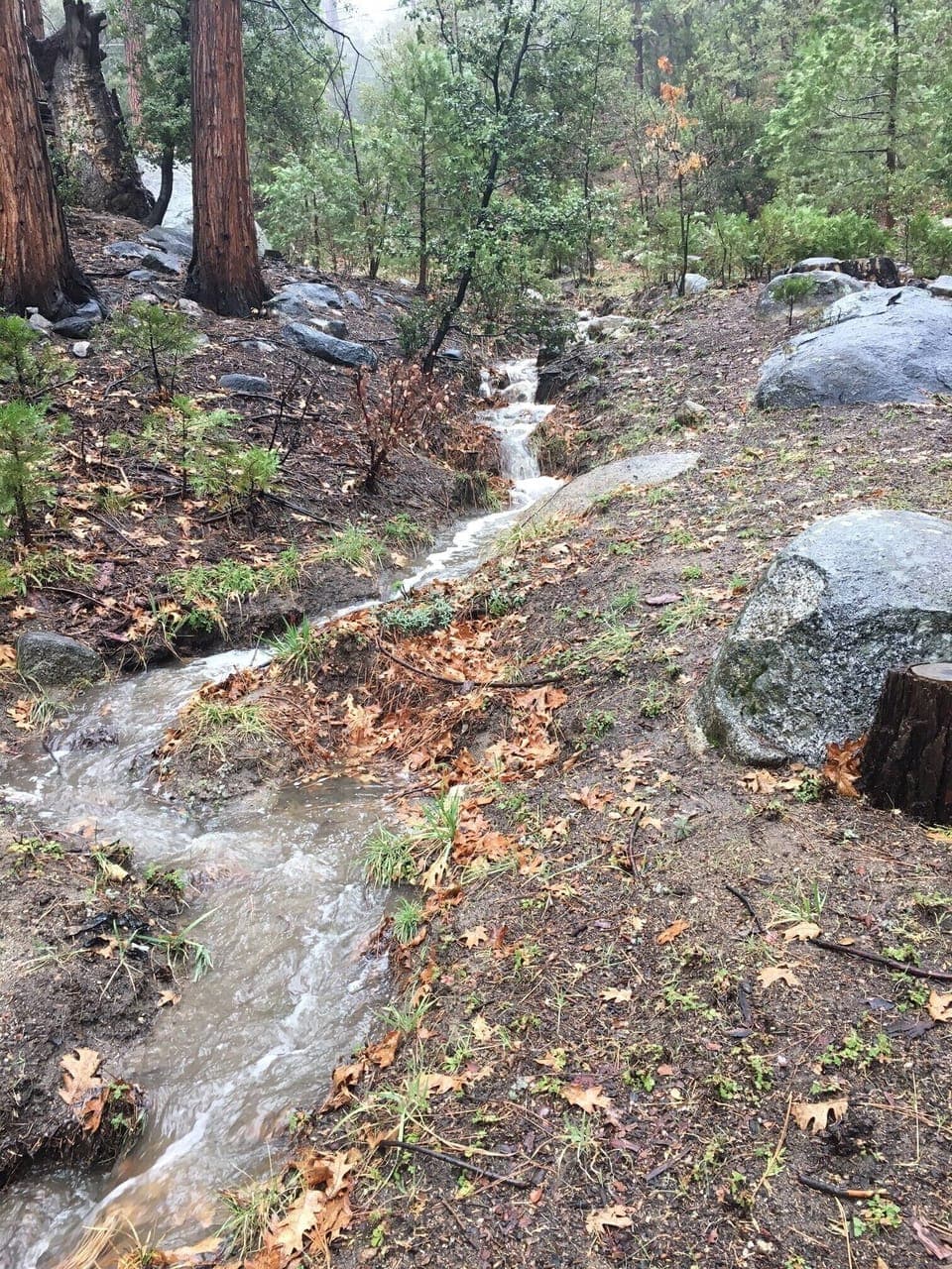 Run off stream on property