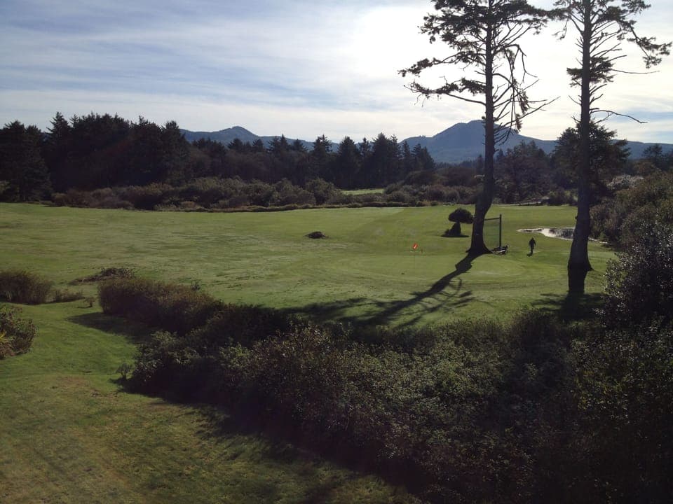 View from the large deck in the back.