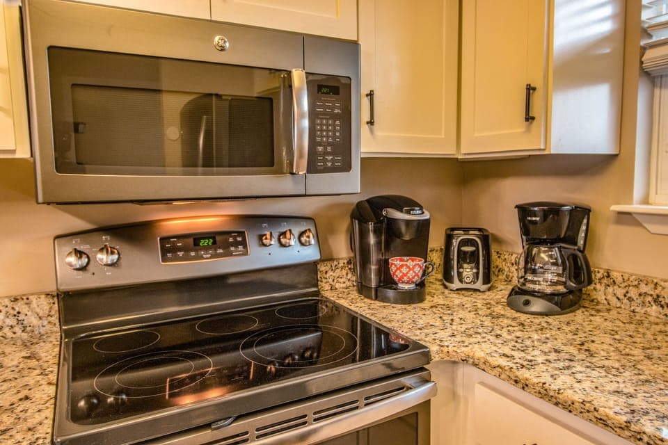 All new appliances in our remodeled kitchen