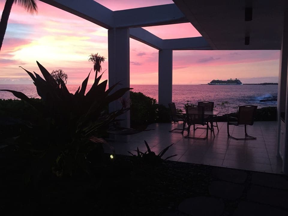 Colorful Sunset Fron Lanai