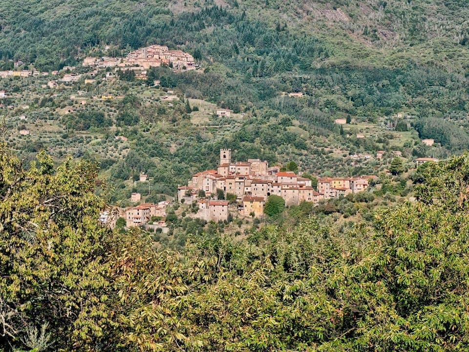 Views of the Ten Castelli from the villa and terrace