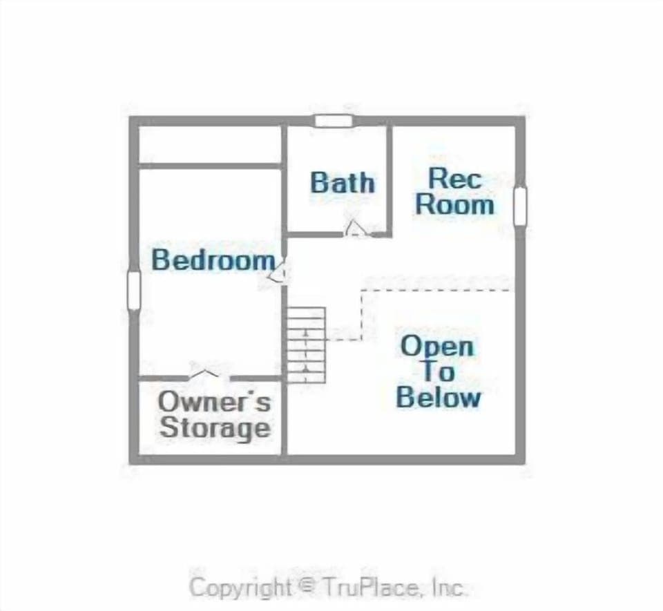 Upper Level Floor Plan 