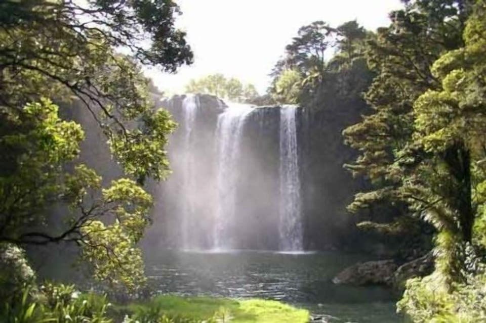 Whangarei Falls 4km away