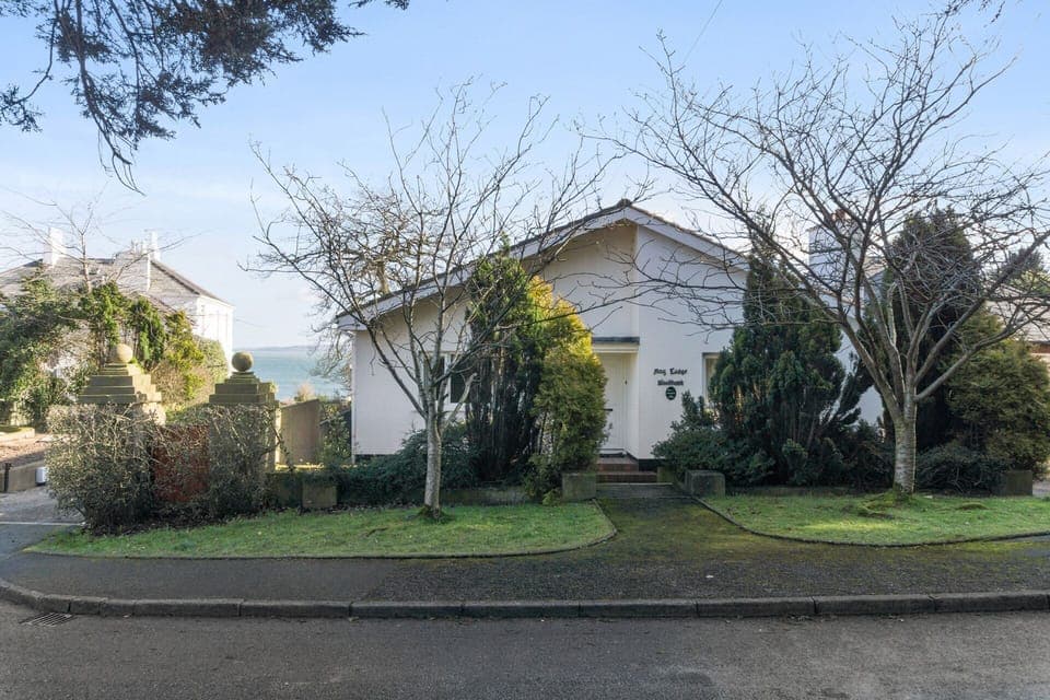 May Lodge with breath-taking views  over main garden and Belfast Lough