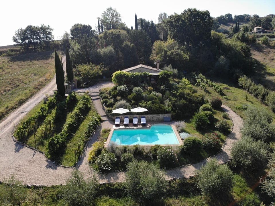Il Vigneto in a beautiful private setting