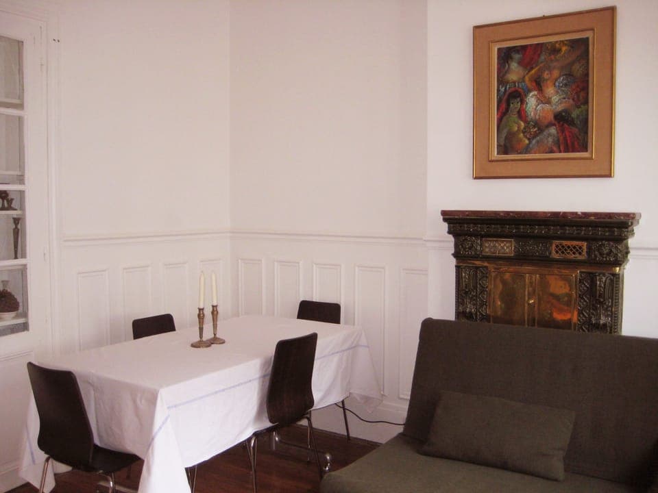 le salon/la salle a manger