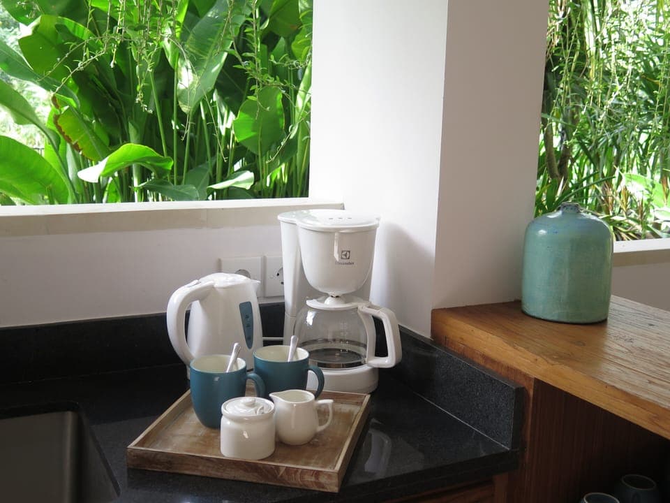 Our kitchen is well designed & has everything you need to make yourself at home