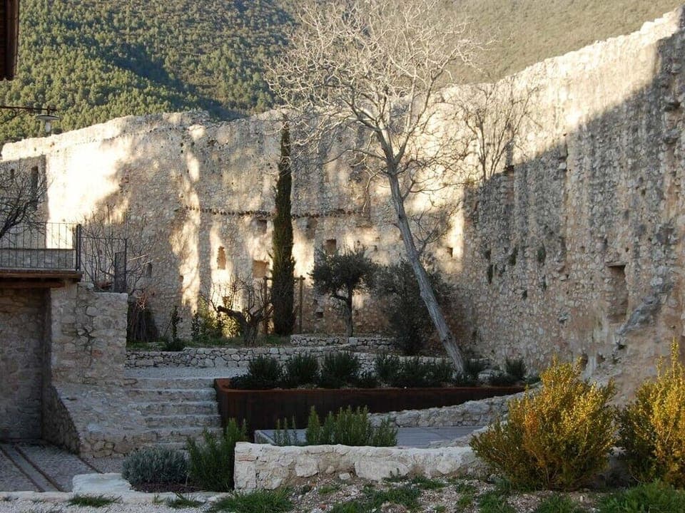 Lower garden is shared with second tower