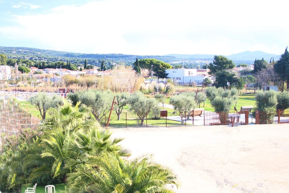 View from front lower terrace 