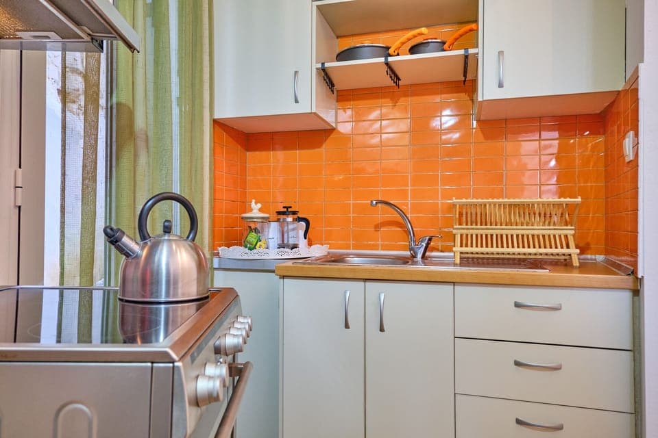 Casa Spilia Corfu Town Kitchen