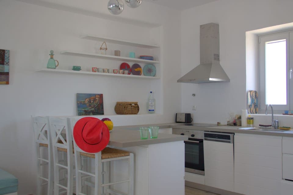 Well equipped kitchen area