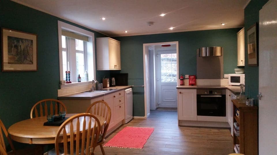 Open Plan Kitchen.  Well equipped with very good quality kitchenware.  