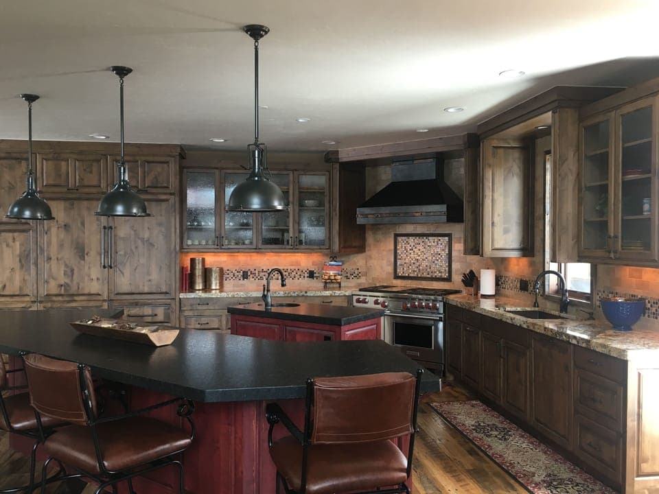 Kitchen with Wolf and Sub-Zero appliances