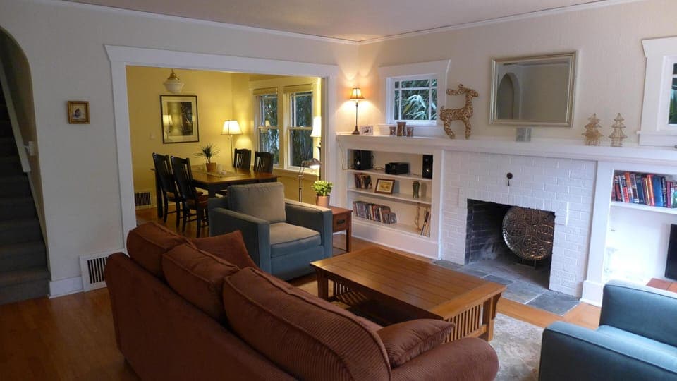 Living Room and Dining Room Main Floor