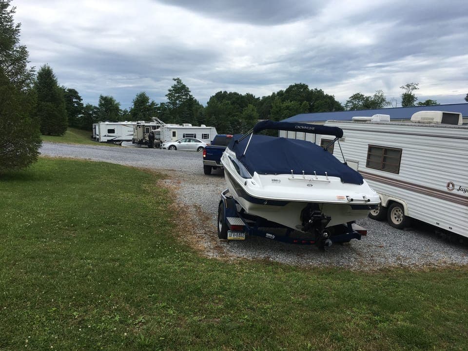 Boat Parking Locationaj oh.       3 at Keller's RV and Boat Parking