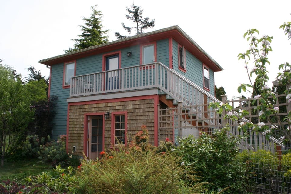 Froggy Bottoms Studio taken from garden.