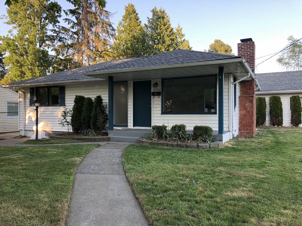 Fully fenced yard with ample parking