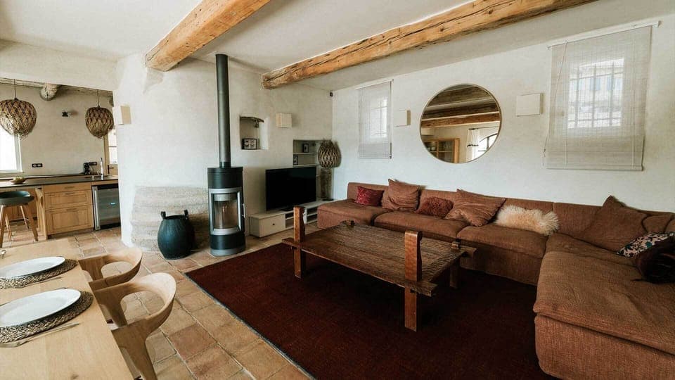 Living - Mas d'Estieu - Cucuron - Luberon - France