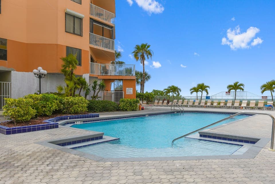 heated pool