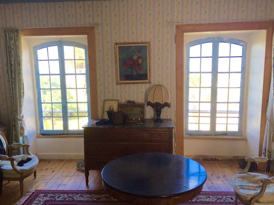 View from door and bed of master bedroom