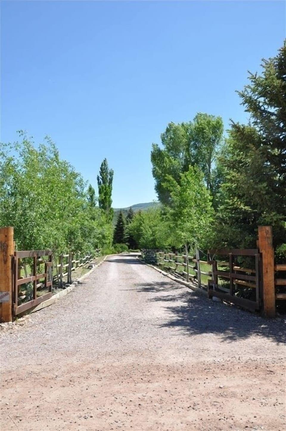 Ranch entrance