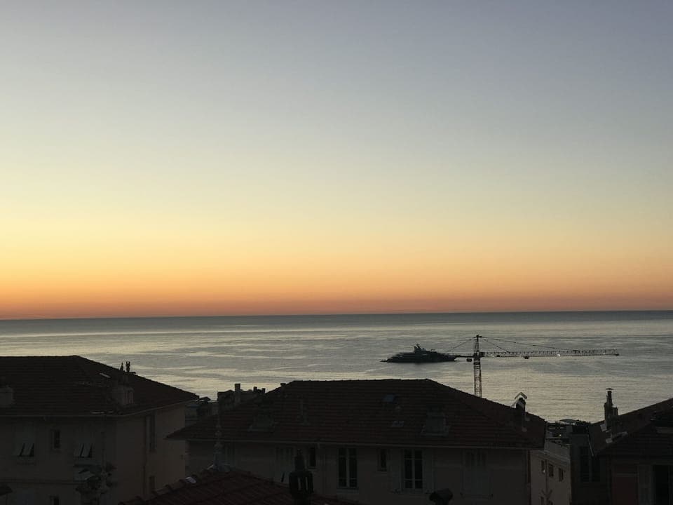 Beautiful sunrises and sunsets plus views of Sporting Club Fireworks!