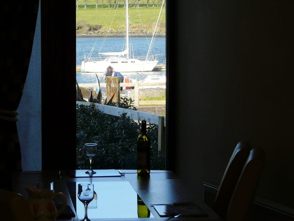 View of The Marina from dining table