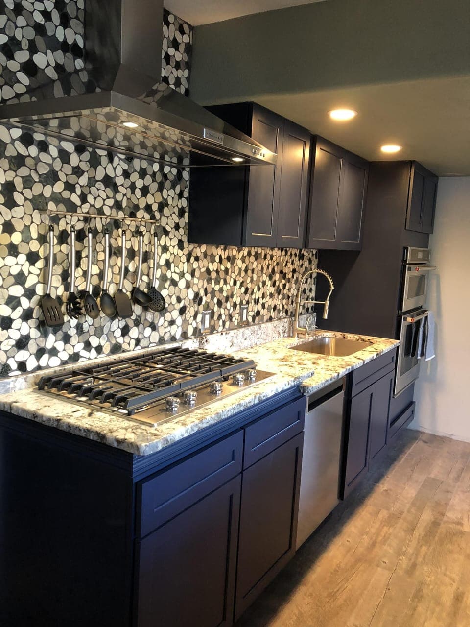 west kitchen wall