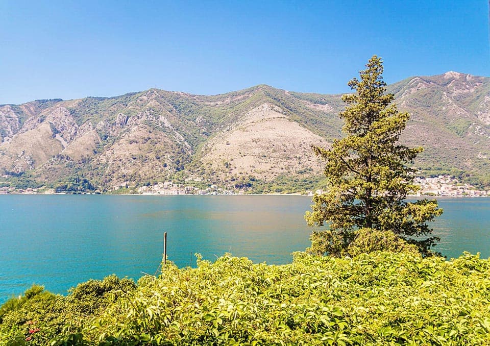 Amazing panorama Boka Bay View from our balcony.