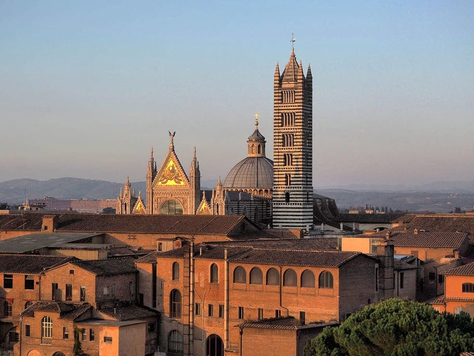 Cathedral view from the apartment's relax area