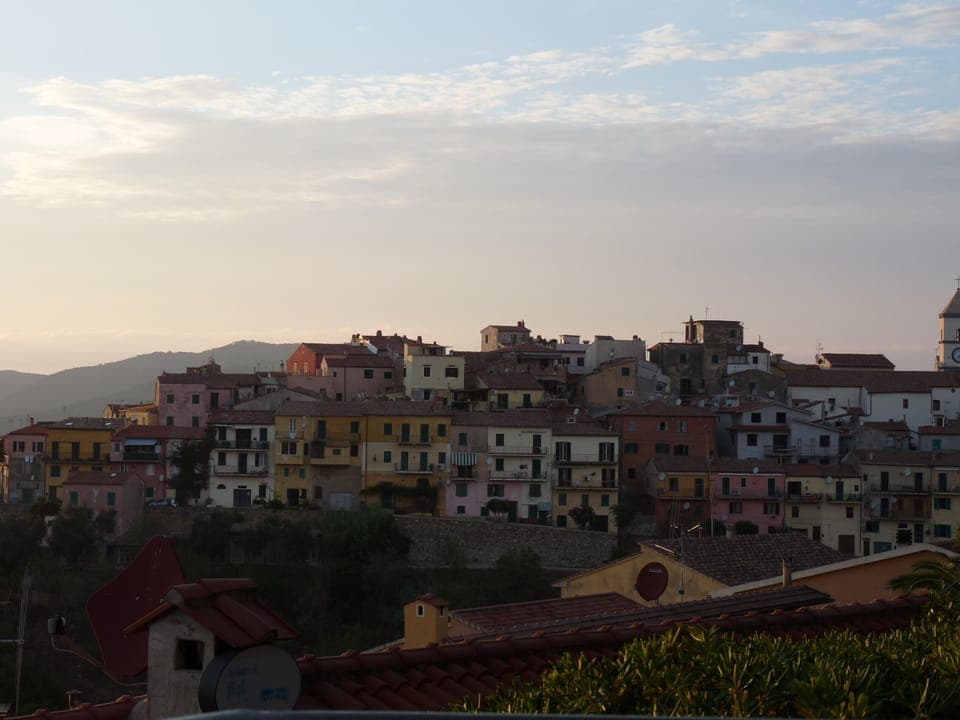 Capoliveri - the nearest hill town, 5 minutes' drive