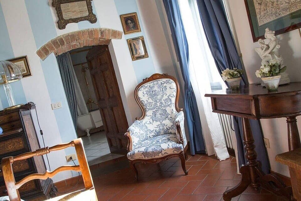 The bedrooms have been tastefully decorated