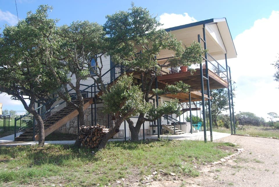 Side view of outside of the house